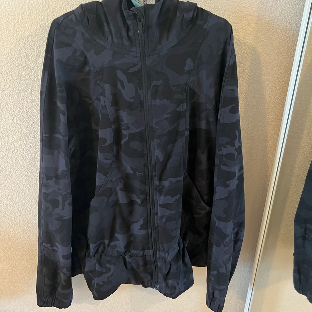 Lululemon Camo Rain Jacket